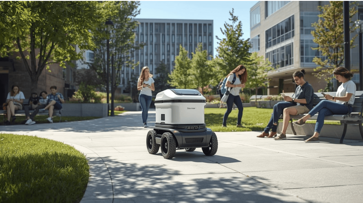 NY STEP - Autonomous Campus Delivery Robot